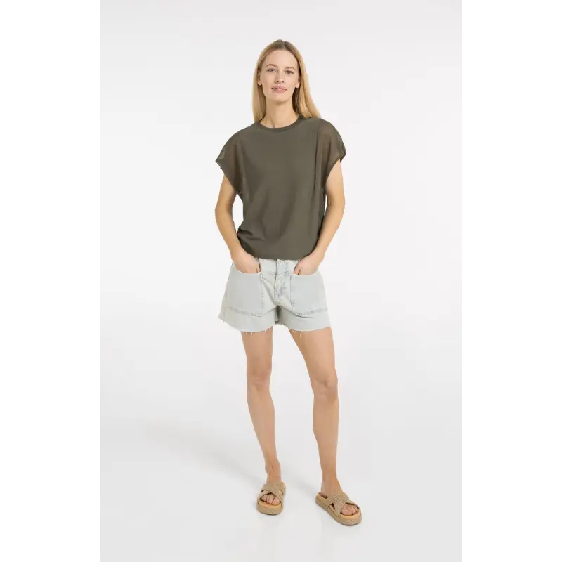 01-000578-6046 (1) Yaya Top 01-000578-604 99065 Groen