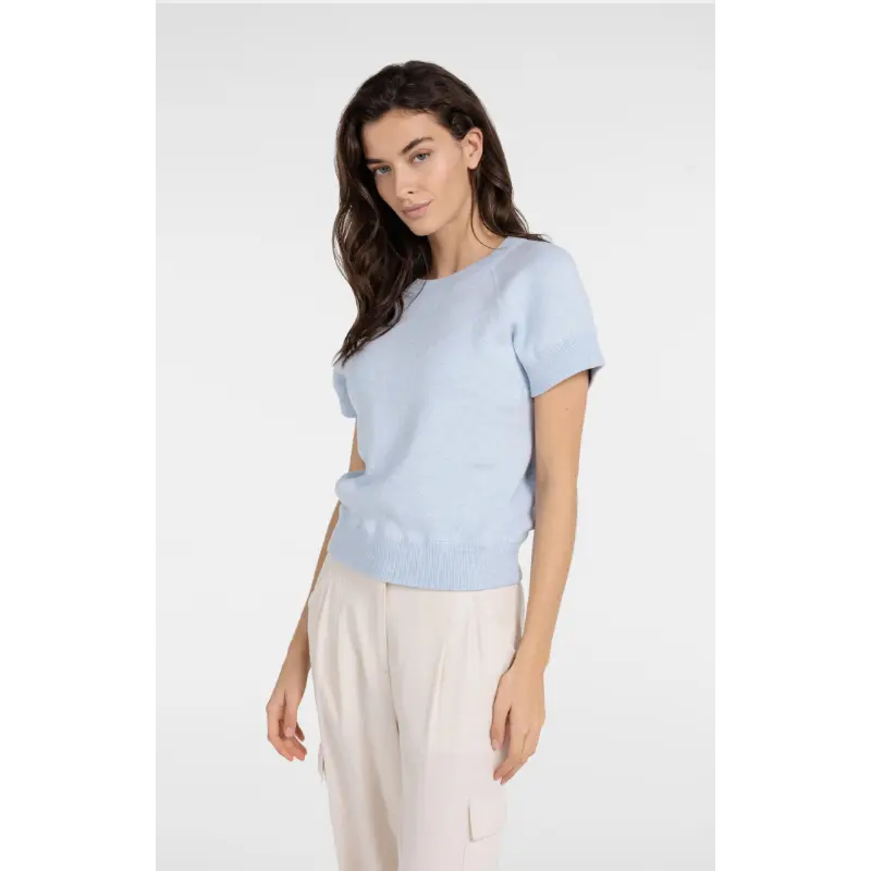 01-000579-6044 Yaya T-Shirt 01-000579-604 990732 Licht Blauw