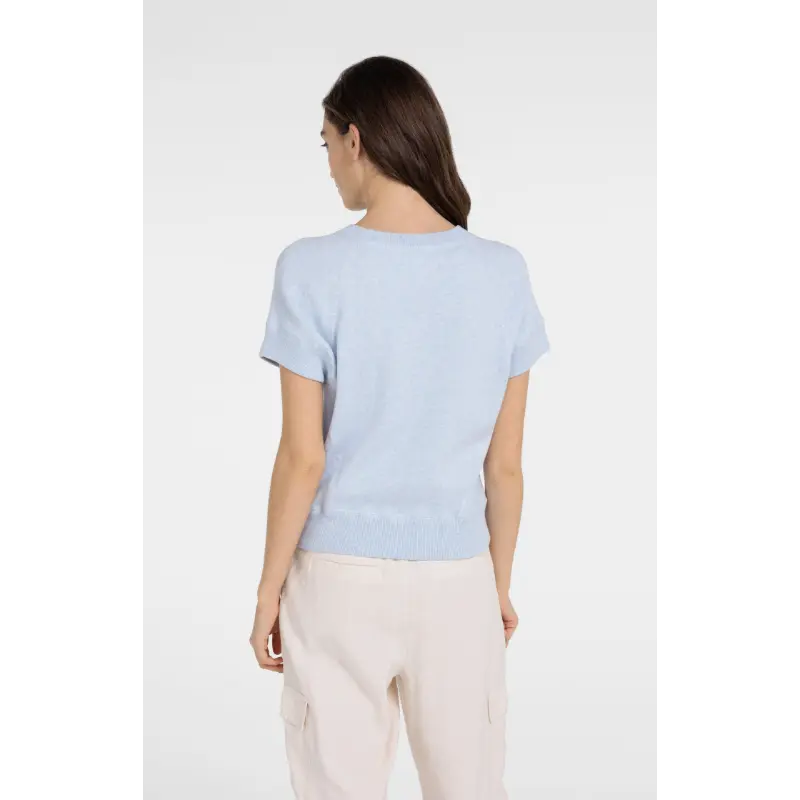 01-000579-6045 Yaya T-Shirt 01-000579-604 990732 Licht Blauw