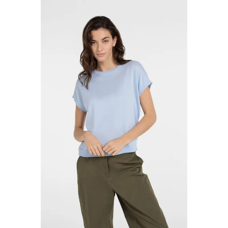 01-000580-60405 Yaya T-Shirt 01-000580-604 990732 Licht Blauw