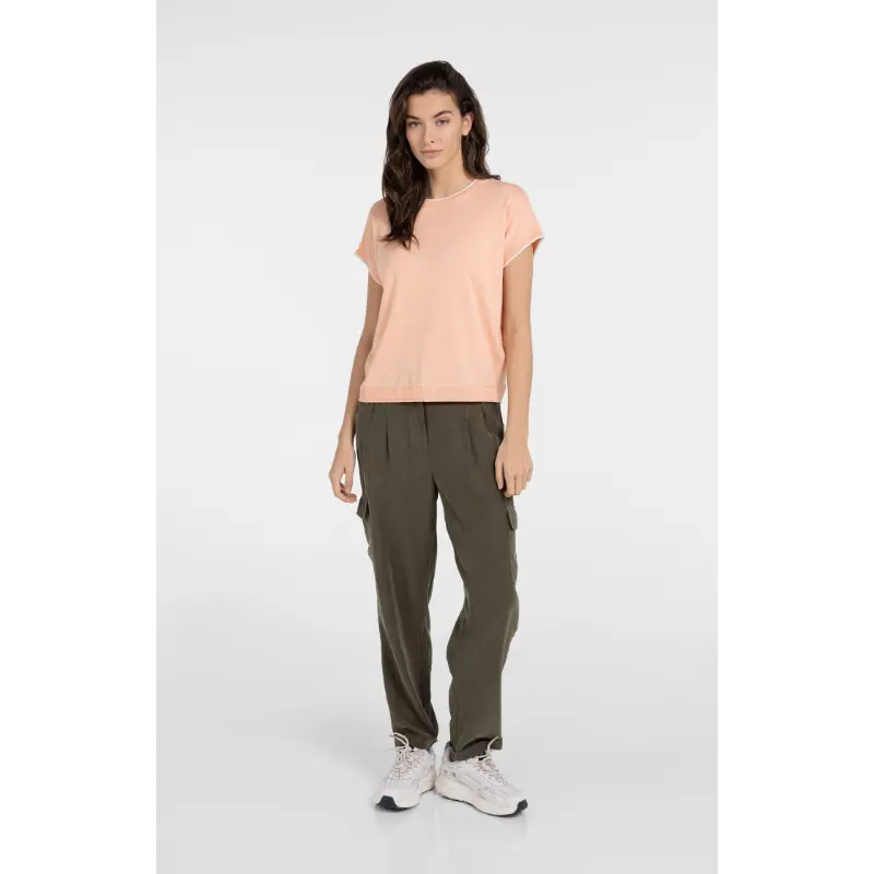 01-000580-60408 (1) Yaya Top 01-000580-604 313072 Oranje