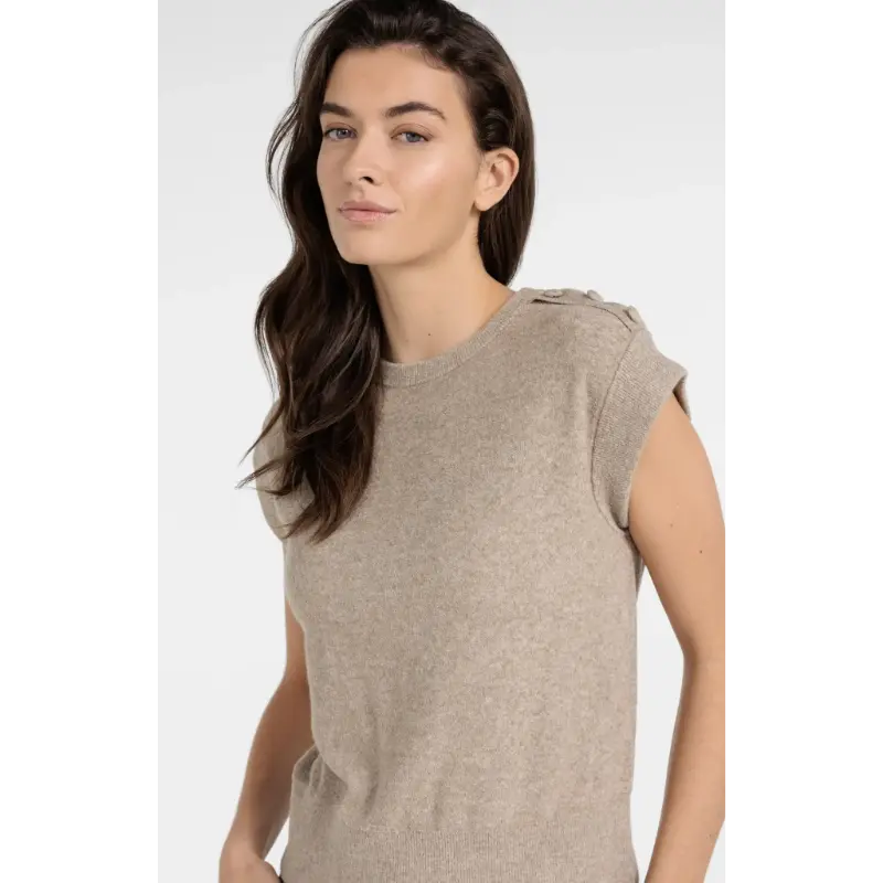 01-000584-604 9905487 Yaya Top 01-000584-604 611042 Taupe