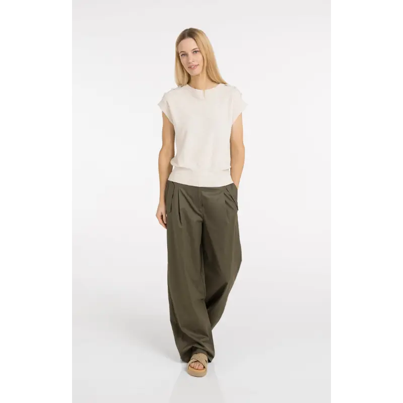 01-000584-6046 Yaya Top 01-000584-604 990582 Beige