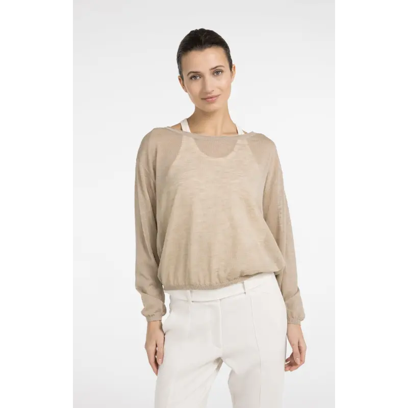 01-000594-60405 Yaya Sweater 01-000594-604 61104 Beige