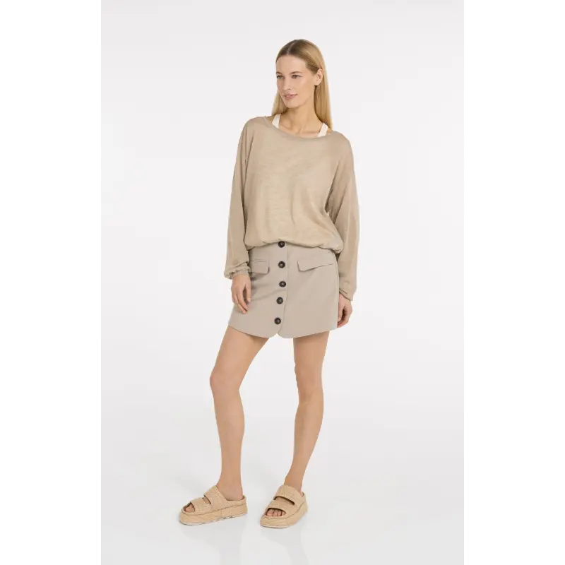 01-000594-60408 Yaya Sweater 01-000594-604 61104 Beige