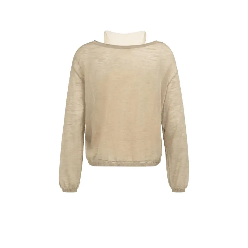 01-000594-60409 Yaya Sweater 01-000594-604 61104 Beige