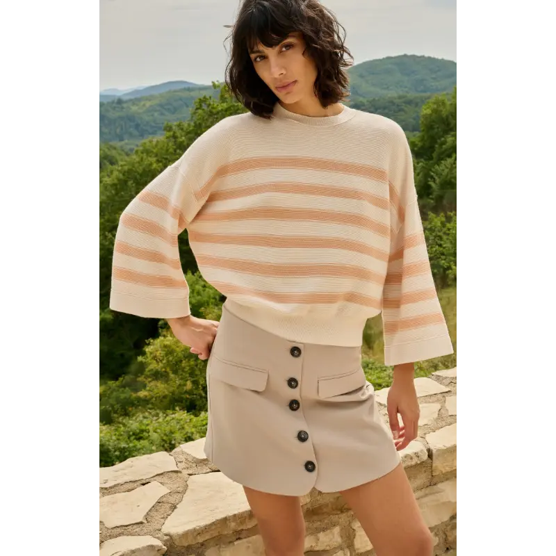 01-000596-60401 Yaya Sweater 01-000596-604 313071 Oranje