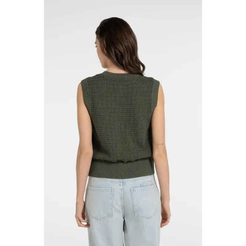 01-010153-60405 Yaya Vest 01-010153-604 99065 Groen