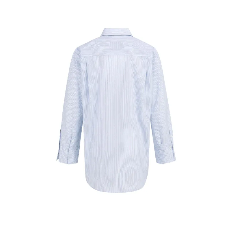 01-201205-60308 Yaya Blouse 01-201205-603 990481 Licht Blauw