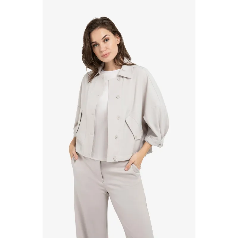 01-201206-60303 Yaya Blouse 01-201206-603 43802 Grijs