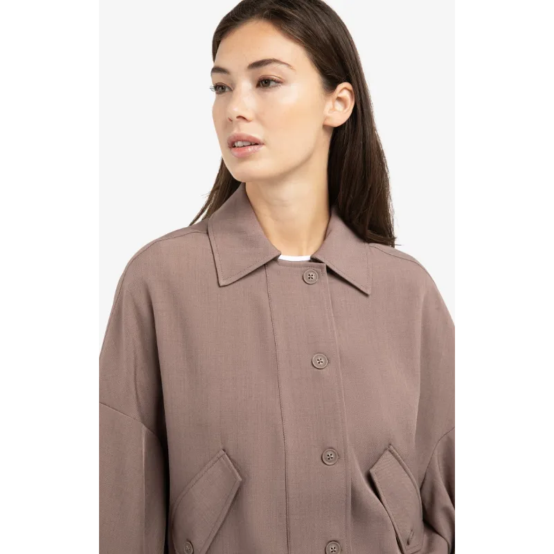 01-201206-60305 (1) Yaya Blouse 01-201206-603 81312 Taupe