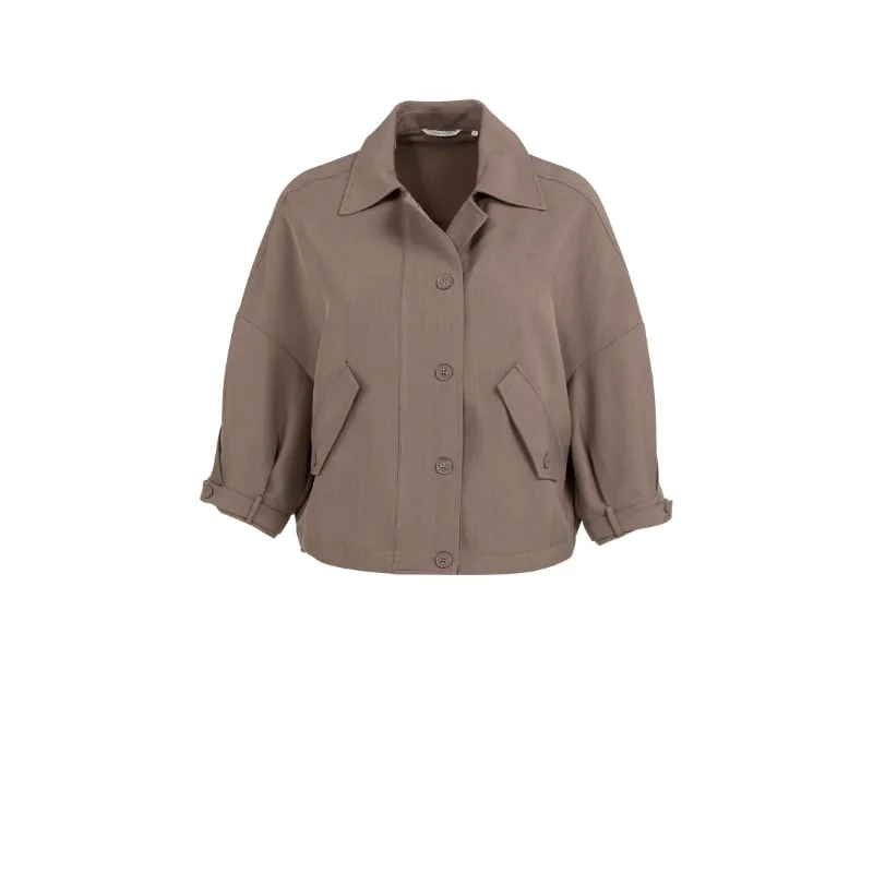 01-201206-60311 Yaya Blouse 01-201206-603 81312 Taupe