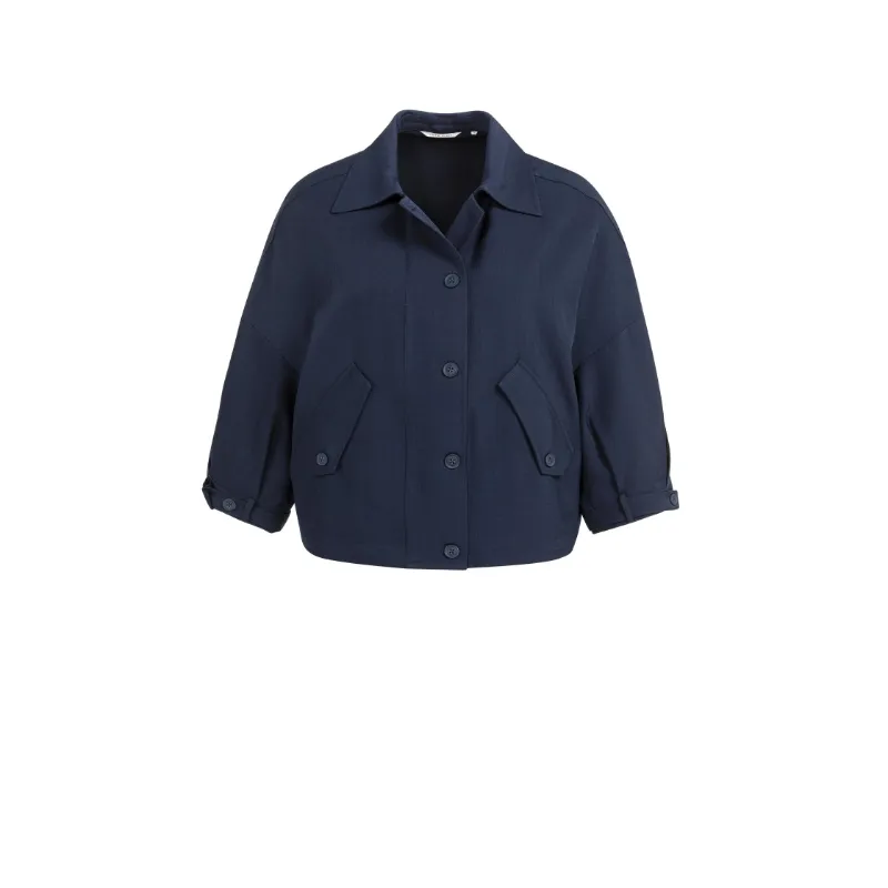 01-201206-6032 Yaya Blouse 01-201206-603 93923 Blauw