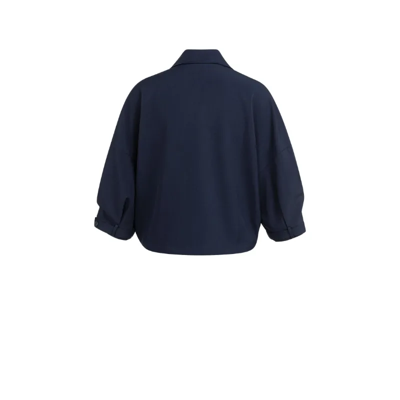 01-201206-6037 Yaya Blouse 01-201206-603 93923 Blauw