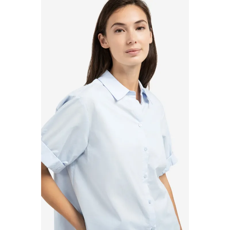 01-201207-6034 (1) Yaya Blouse 01-201207-603 99048 Licht Blauw