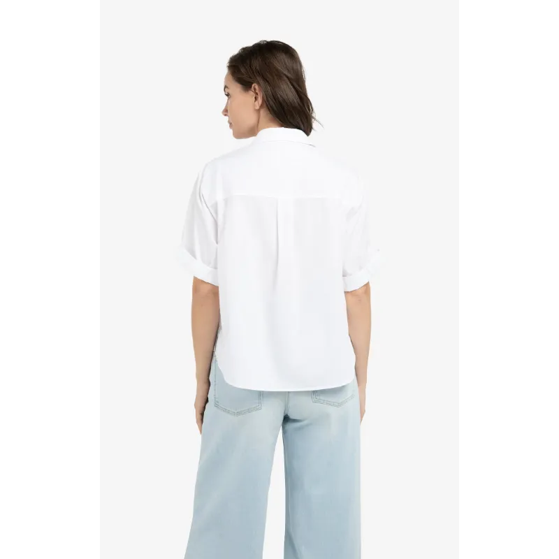 01-201207-6034 Yaya Blouse 01-201207-603 00000 Wit