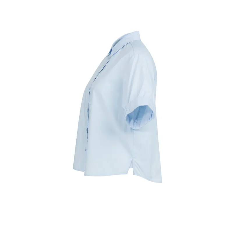 01-201207-6039 (1) Yaya Blouse 01-201207-603 99048 Licht Blauw