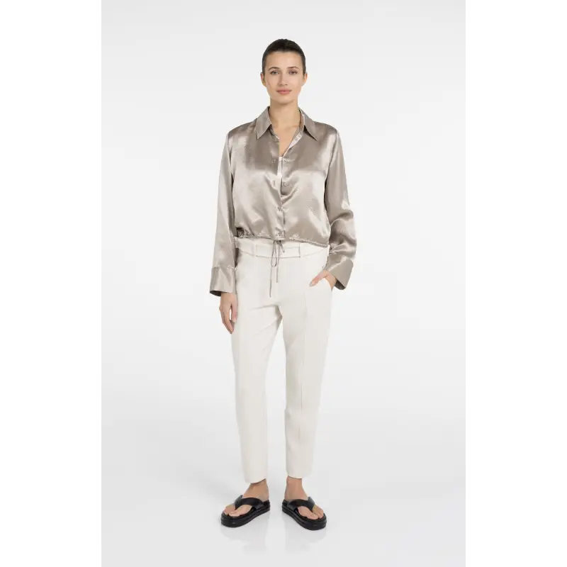 01-201212-6046 Yaya Blouse 01-201212-604 61104 Beige