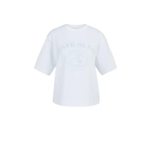 01-719089-6042 Yaya T-shirt 01-719089-604 990731 Licht Blauw