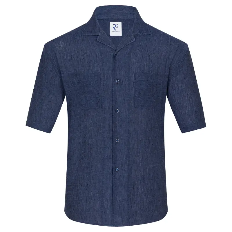 132.camp.047 Blauw1 R2 Overhemd 132.CAMP.047 010 Blauw