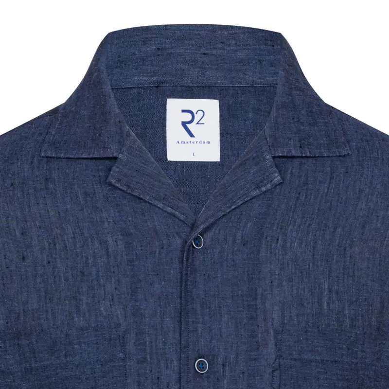 132.camp.047 Blauw2 R2 Overhemd 132.CAMP.047 010 Blauw