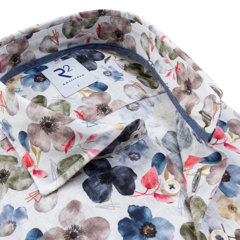 132.wsp.019 Bloem4 R2 Overhemd 132.WSP.019 073 Multicolour