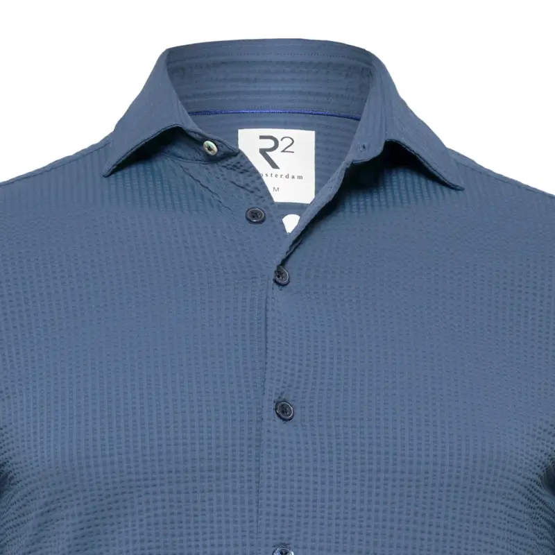 132.wspss.031 Blauw4 R2 Overhemd 132.WSPSS.031 010 Blauw
