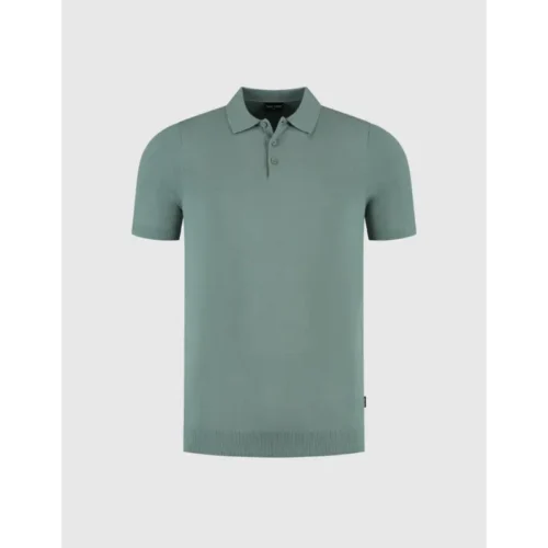 19481-60018-chris-silvergreen-Front Saint Steve Polo Chris 19481 60018 Silver Green