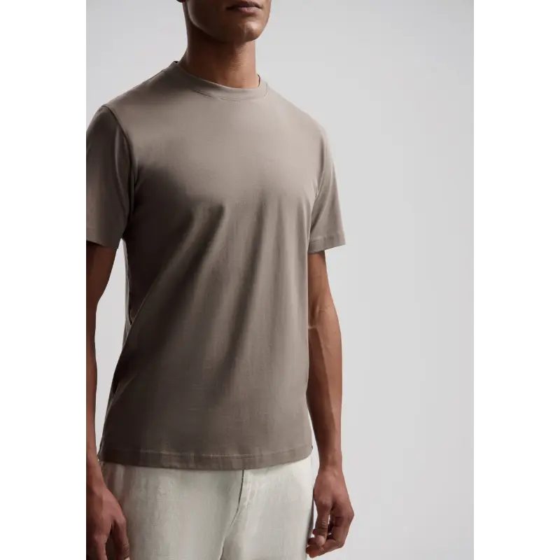 203010 Grey Brown4 Dstrezzed T-Shirt Mod 203010 216 Grey Brown