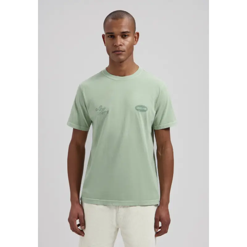 20305407 Dstrezzed T-Shirt Nickolas 203054-ss26 564 Green Shadow