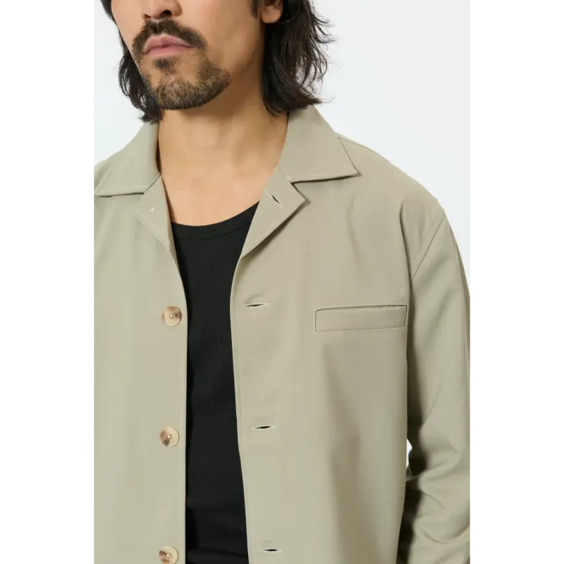 30208947 Nature4 Matinique Overshirt 30208947 Beige