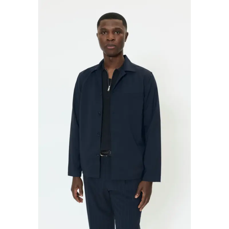 30208947 Navy3 Matinique Overshirt 30208947 Navy