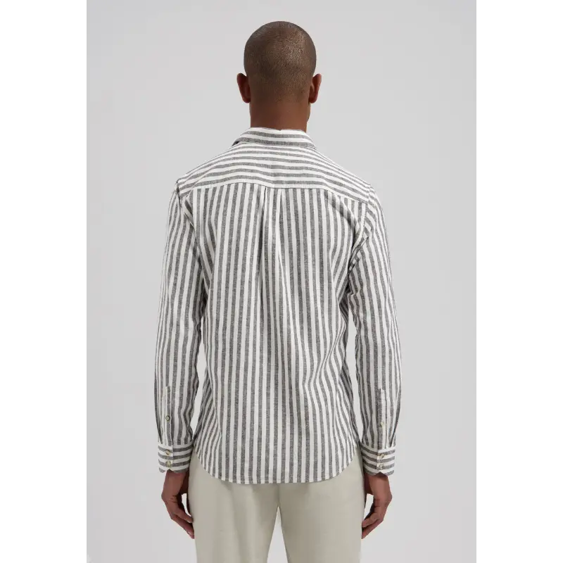 303928 Dark Brown3 Dstrezzed Overhemd Philip 303928-SS26 799 Dark Brown