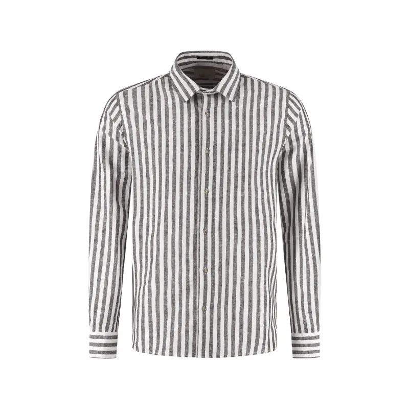 303928 Dark Brown6 Dstrezzed Overhemd Philip 303928-SS26 799 Dark Brown