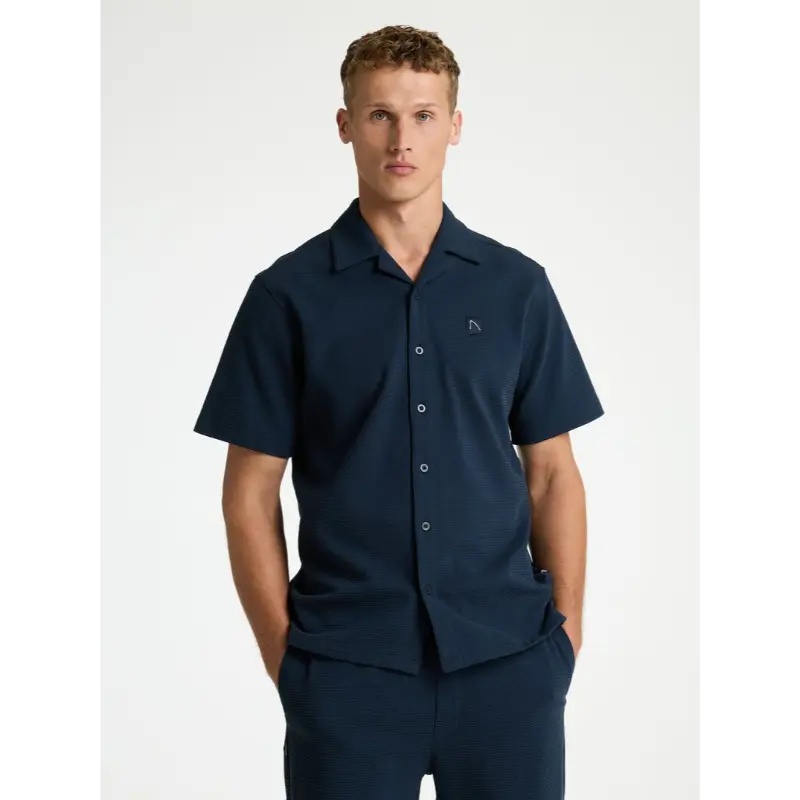 6212001201 Chasin Overhemd Doby 62120012 e62 Navy