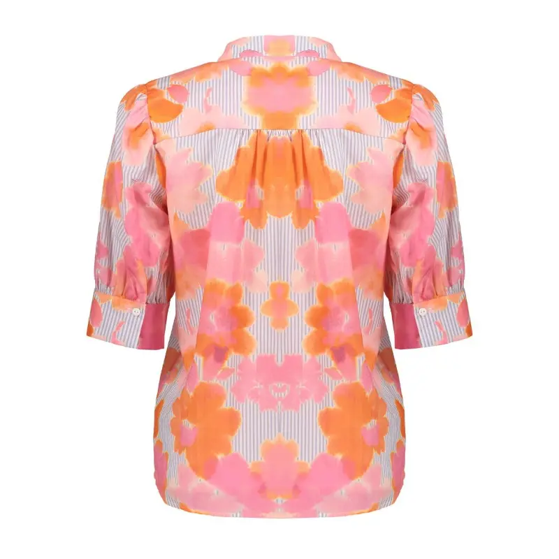 63488-20 Orange3 Geisha Blouse 63488-20 250 Multicolour
