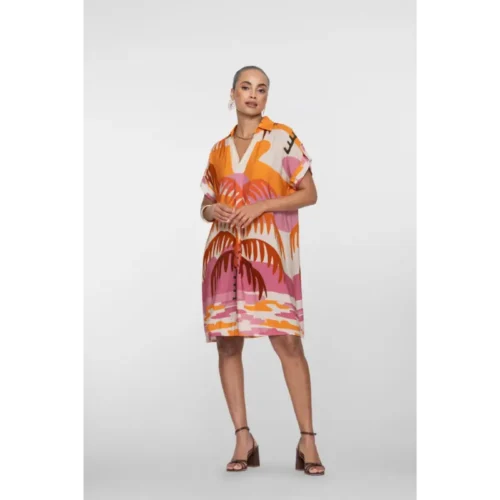 67357-706 Geisha Jurk 67357-70 420 Multicolour