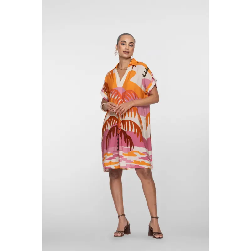 67357-706 Geisha Jurk 67357-70 420 Multicolour