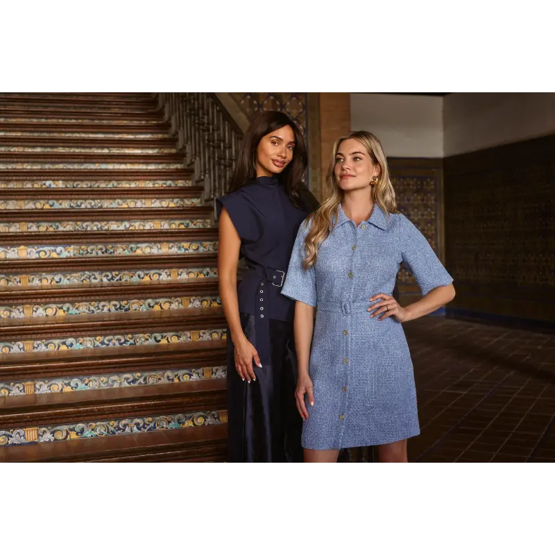 Freebird-Ico_spring_summer_2026_original_1-DEAN_DRESS_PROVENCE BLUE_BONN_TOP_NAVY_PANTHEA_PANTS_NAVY BLUE Freebird Top Bonn 2210 Navy