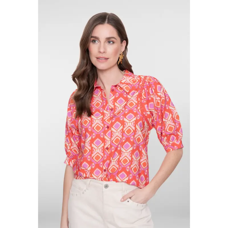 Geisha-Fashi_summer-2026_450_63195-20 Geisha Blouse 63195-20 450 Multicolour