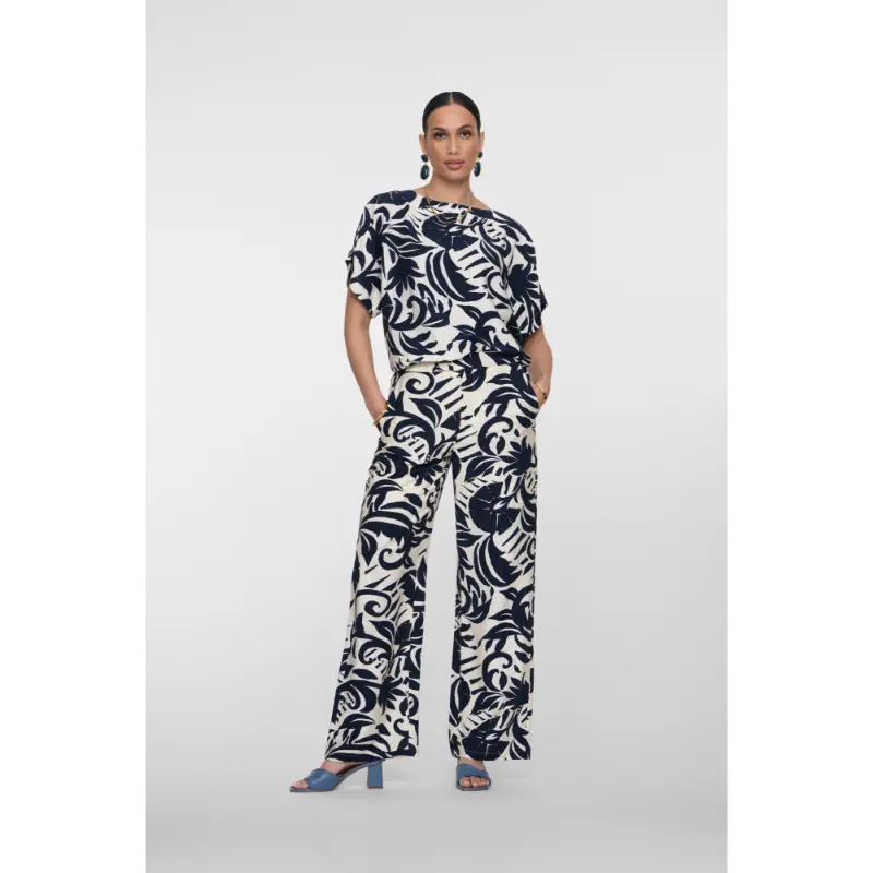 Geisha-Fashi_summer-2026_675_61141-26 Geisha Broek 61141-26 675 Donkerblauw