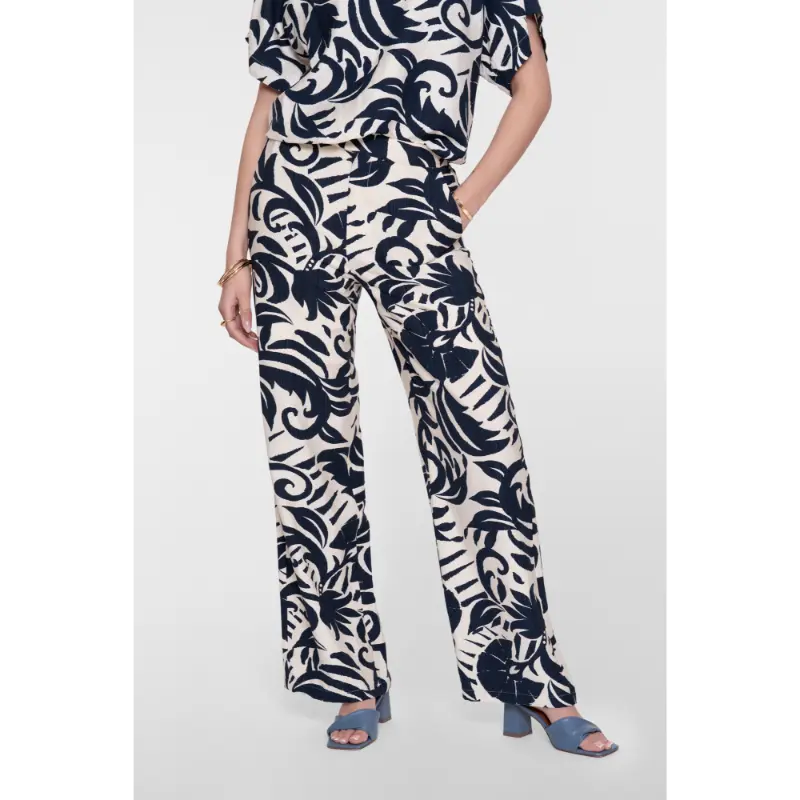 Geisha-Fashi_summer-2026_675_61141-26_7 Geisha Broek 61141-26 675 Donkerblauw