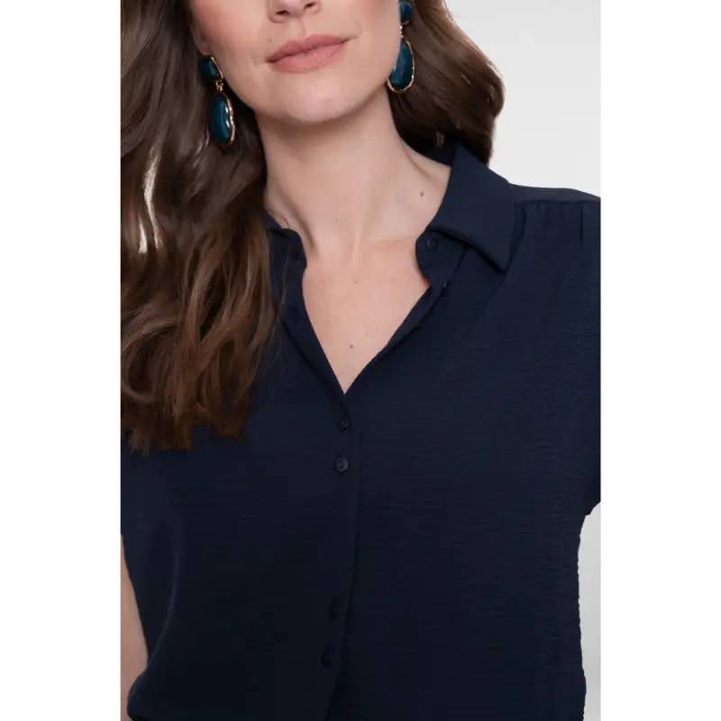 Geisha-Fashi_summer-2026_675_63140-21_5 Geisha Blouse 63140-21 675 Donkerblauw