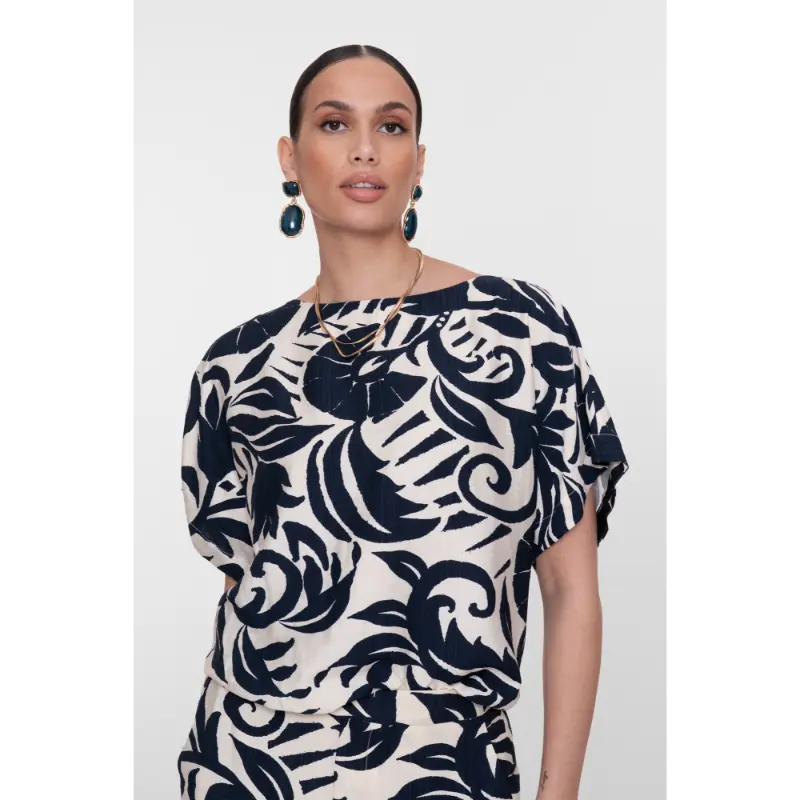 Geisha-Fashi_summer-2026_675_63236-26_6 Geisha Top 63236-26 675 Donkerblauw