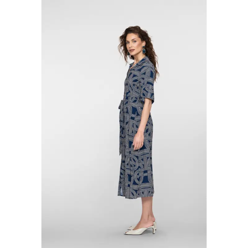 Geisha-Fashi_summer-2026_675_67053-70_3 Geisha Jurk 67053-70 675 Donkerblauw