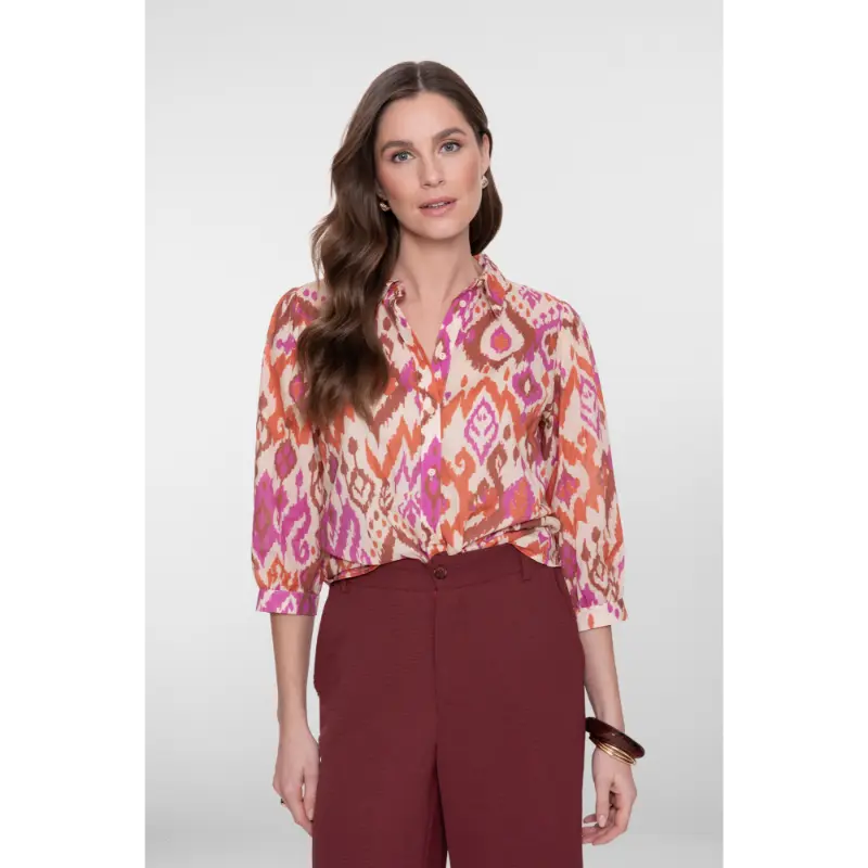 Geisha-Fashi_summer-2026_718_63207-20 Geisha Blouse 63207-20 718 Multicolour