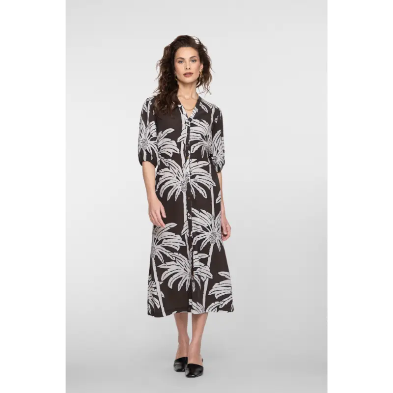 Geisha-Fashi_summer-2026_775_67113-20 Geisha Jurk 67113-20 775 Bruin