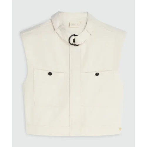 JOSH-V-_Summer-2026_295_JV-2603-0117 Josh V Gilet Maxwell JV-2603-0117 295 Ecru