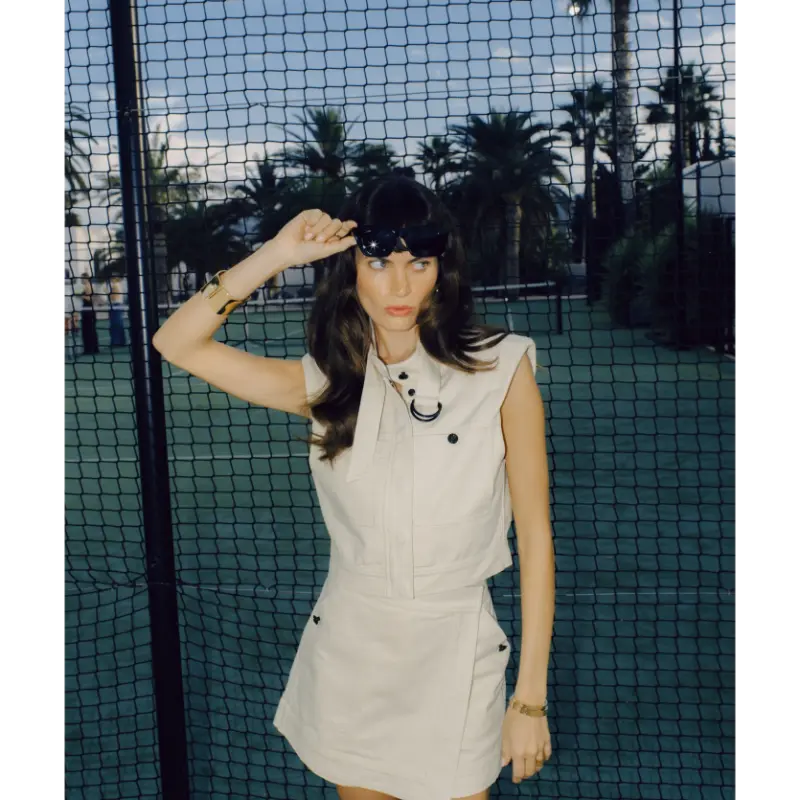 JOSH-V-_Summer-2026_295_JV-2603-0117_3 Josh V Gilet Maxwell JV-2603-0117 295 Ecru