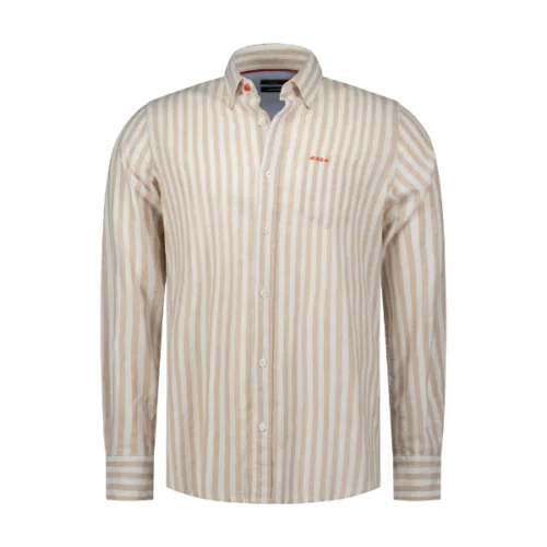 NZA-New-Zeal_NZA261_1195_26AN546 NZA Overhemd 26an546 Light Dune